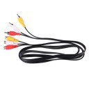 3RCA Male to 3RCA Female Cable 1.5 m 3RCA Audio & Video AV extension Cable