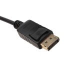 6FT 1.8m DisplayPort DP Male to HDMI Male Video Audio HDTV Converter Cable Cord