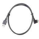 USB3.1 C Interface to USB3.0A male interface converter adapter cable black; PVC new
