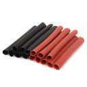150PCS Heat-shrinkable tubing 2.0-13.0 red & black boxed Tubing Casing