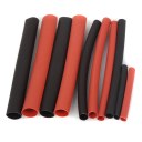 150PCS Heat-shrinkable tubing 2.0-13.0 red & black boxed Tubing Casing