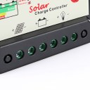 Smart Solar Charge Controller 10A Automatic Detection DC12V/24V Black