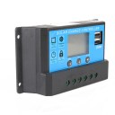 LCD Display With Dual USB Interfaces 10A Solar Controller Smart Home Appliances