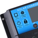 LCD Display With Dual USB Interfaces 30A Solar Controller Smart Home Appliances