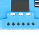 LCD Display 20A Solar Controller ABS Material Blue Portable Household