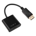 Dell HP Lenovo DisplayPort DP Male to HDMI Female Adapter Cable Converter 