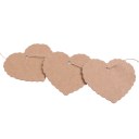 100x Heart Kraft Paper Wedding Party Gift Card Label Blank Luggage Tags + String