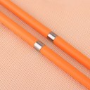 Safe Silicone Fried Chopsticks Sticks Kitchen Cooking Tools Stainless Steel