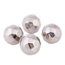 4 Pcs 304 Stainless Steel Whiskey Ice Whiskey Stones Bars Cooling Tools Home
