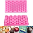Silicone Heart Design Cake Chocolate Cookies Baking Mould Soap Molds Tray Baking