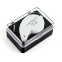 40 X 25mm Glass Lens Jeweler Loupe Magnifier With LED