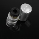 Mini 60X Jeweler Loupe Magnifier Microscope w/ LED Light