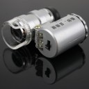 Mini 60X Jeweler Loupe Magnifier Microscope w/ LED Light
