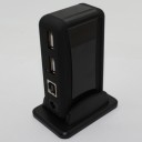 7 Port USB 2.0 High-Speed HUB Powered + AC Adapter Free