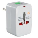 Universal Travel Adapter + Surge Protector for International Use