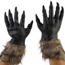 Halloween Werewolf Wolf Paws Claws Cosplay Gloves Creepy Costume Funny Toys