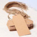 Wedding Party Kraft Paper Hang Tags Favor Punch Label Price Gift Cards 50pcs New