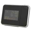 Multi-Function  Weather Digital LCD Projection Clock Alarm Color Screen Calendar