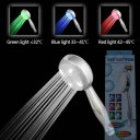 Romantic Automatic Bathroom Tri-color LED Shower Head RC-A1 Temperature Control