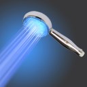 Romantic Automatic Bathroom Tri-color LED Shower Head RC-A1 Temperature Control