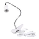 E27 250V Shelf adjustment Screw Base Round Light Bulb Lamp Socket Holder