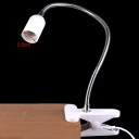E27 250V Shelf adjustment Screw Base Round Light Bulb Lamp Socket Holder