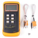 1set Yellow 5 Digit Digital Thermometer Hygrometer Temperature Humidity Meter