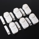 Home Window Door Entry Burglar Security Alarm System Magnetic Sensor 6pcs/set