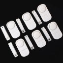 Home Window Door Entry Burglar Security Alarm System Magnetic Sensor 6pcs/set