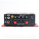 Car Motorcycle Home Mini Hi-Fi Stereo Amplifier Booster DVD MP3 Speaker 