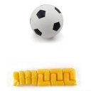Portable Mini Football Soccer Goal Post Net Set Pump Indoor Outdooor Kids Toy