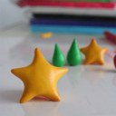 Colorful Fimo Effect Polymer Clay Blocks Soft Moulding Craft Creative Fun 24Pcs