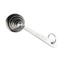 Stainless Steel Round Head Measuring Spoons Set of 6 Accurate Spoons Ingredients