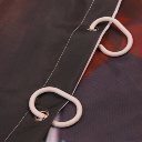 Fashion Flaming Basketball Polyester Waterproof Shower Curtain Rings + 12 Hooks