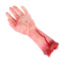 Halloween Broken hand Props Bloody Latex Horror Scary Prop Fake Severed Arm Hand