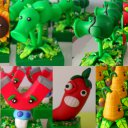 12 Colors Kids Modeling Clay Air Dry Clay Toy Ultra Light Modeling Soft Pottery