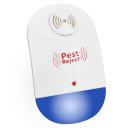 Pest Control Ultrasonic Repellent Indoor Tool with Night Light for Mosquito ABS