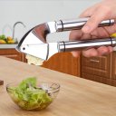 Professional Stainless Steel Garlic Press For Chef Easy to Clean and Operate