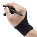 Tablet Drawing Glove Artist Glove, Graphic Tablet And iPad Pro Pencil (Black)