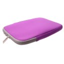 Tablet Sleeve Neoprene Tablet Sleeve 9.7'' Anti Splash Double Ended Zipper Purple