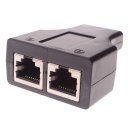 HDMI To RJ45 Cable Extender HDMI To 2*RJ45 Support 3D 30m Black