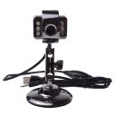 Computer Accessories HD Camera USB2.0 Video Camera 1200W Drive By Wire Six Lights Night Vision