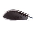 MJT JT2049 Wired Precision Optical Mouse Corded Gaming Mouse Black