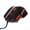 MJT JT2052 Wired Precision Optical Mouse Corded Gaming Mouse Black