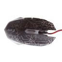 MJT JT01 Wired Precision Optical Mouse Corded Gaming Mouse Black