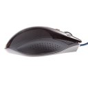 MJT JT2042 Wired Precision Optical Mouse Corded Gaming Mouse Black