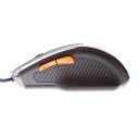 MJT JT2046 Wired Precision Optical Mouse Corded Gaming Mouse Black