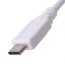 USB3.1 Type-C Port To 4*USB3.0 HUB 10Gbps With 2TB White