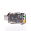 USB 5.1 Sound Card, Audio Card, extraposition separate voice card (compatible with 7.1 sound channel)