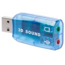 USB 5.1 Sound Card, Audio Card, extraposition separate voice card (compatible with 7.1 sound channel)